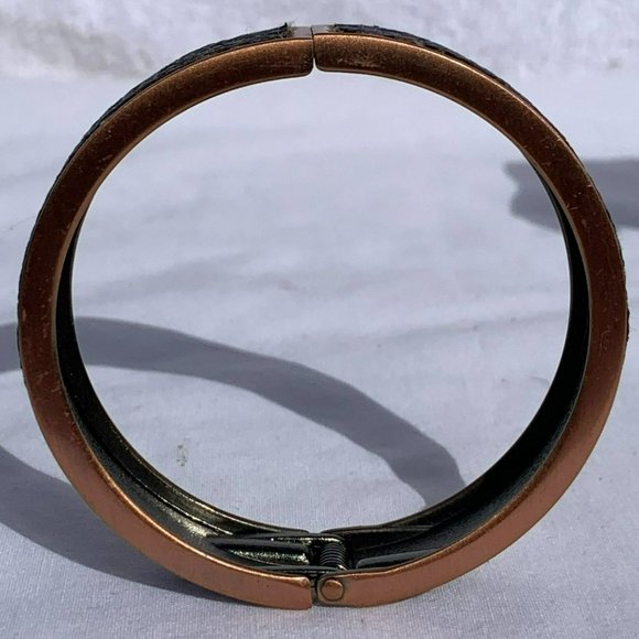 Purple Bangle Women's Bracelet - 2 3/4" Diameter - Picture 6 of 7